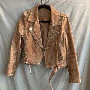 Blank NYC Suede Moto Jacket Size S
